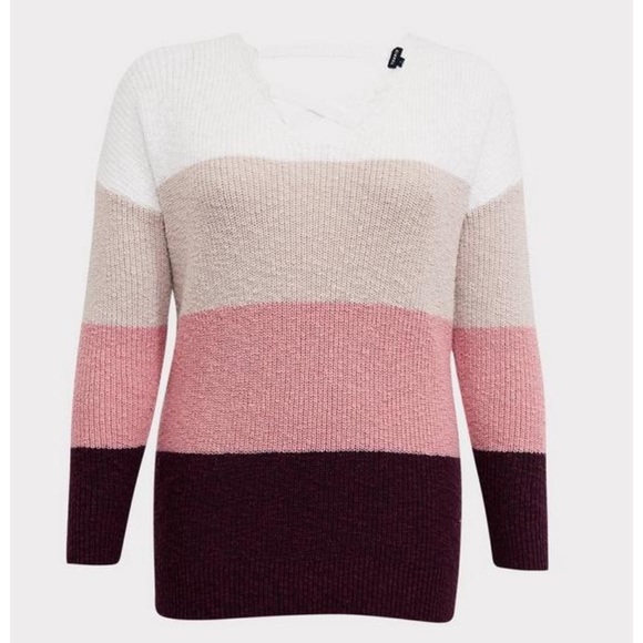 Torrid Criss Cross Back Sweater - Picture 5 of 13